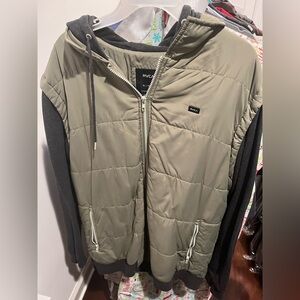 RVCA Puffer Zip Hoodie